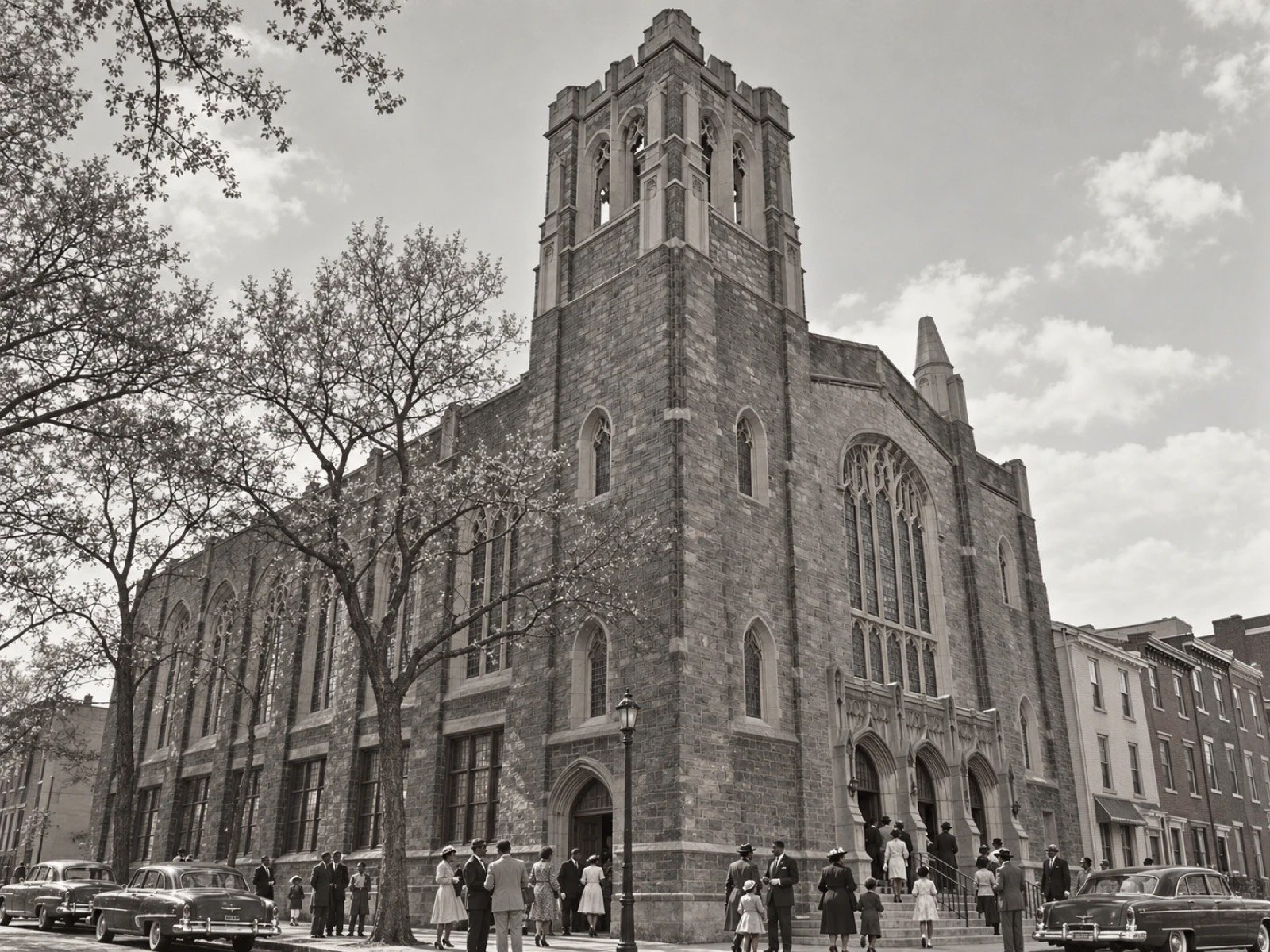What Big Wesley may have looked like from the street in the 1950s
